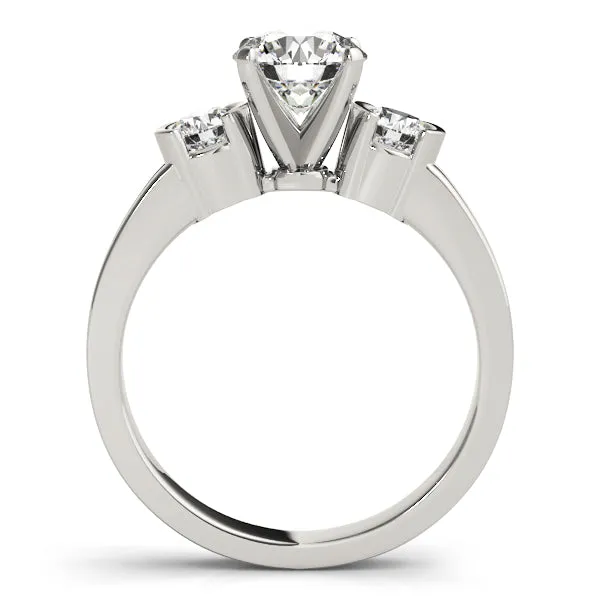 Engagement Rings 3 Stone Round - TN82848