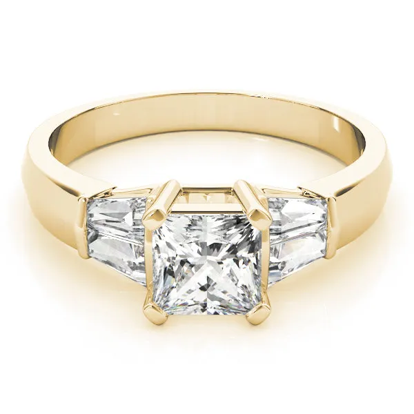 Engagement Rings Fancy Shape Baguette Remounts - TN83768