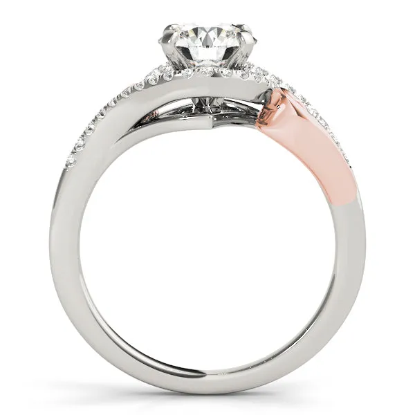 Engagement Rings Halo Round - TN50915-E