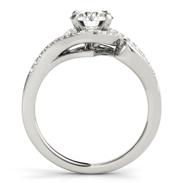 Engagement Rings Halo Round - TN50915-E
