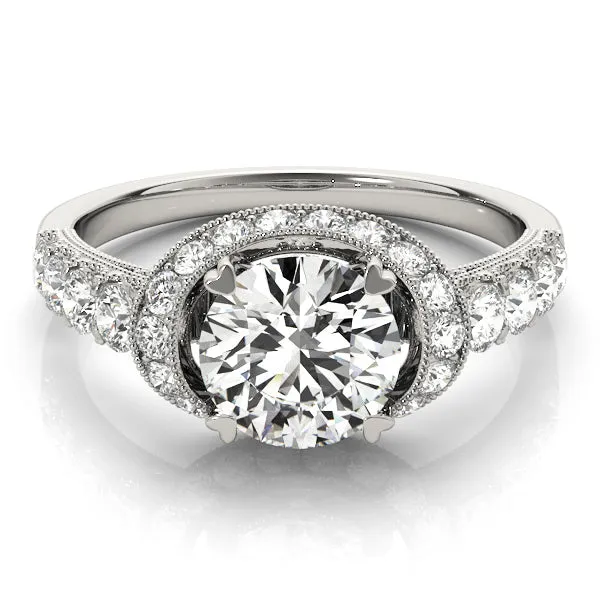 Engagement Rings Halo Round - TN83890