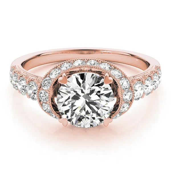Engagement Rings Halo Round - TN83890
