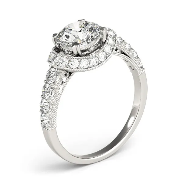 Engagement Rings Halo Round - TN83890
