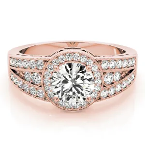 Engagement Rings Halo Round - TN84059