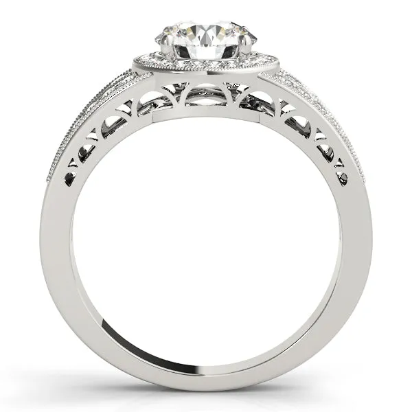 Engagement Rings Halo Round - TN84059