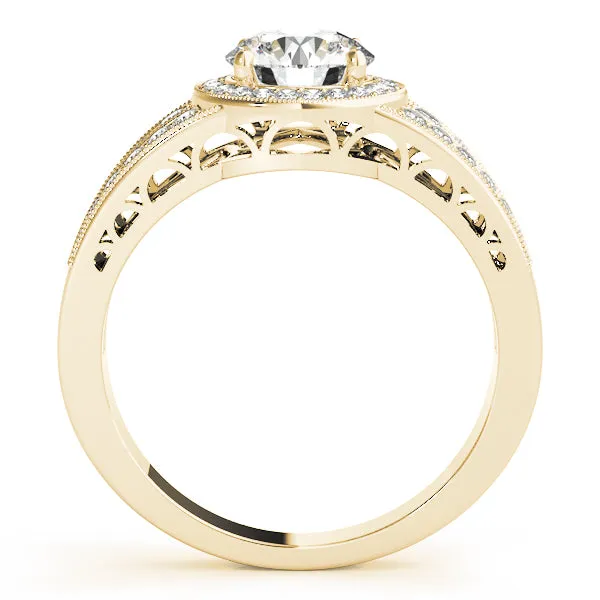 Engagement Rings Halo Round - TN84059