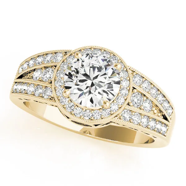 Engagement Rings Halo Round - TN84059