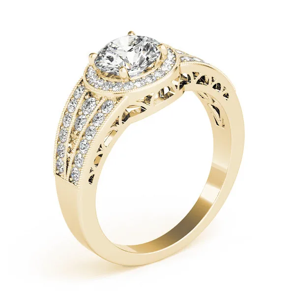 Engagement Rings Halo Round - TN84059
