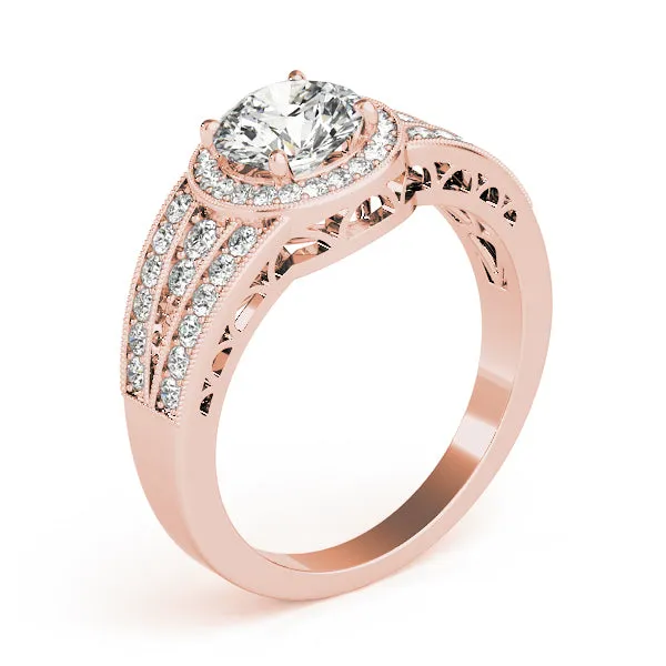 Engagement Rings Halo Round - TN84059