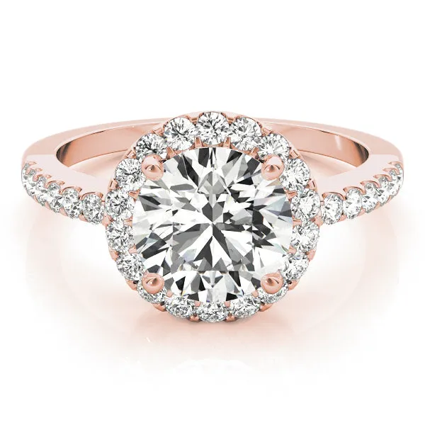 Engagement Rings Halo Round - TN84062