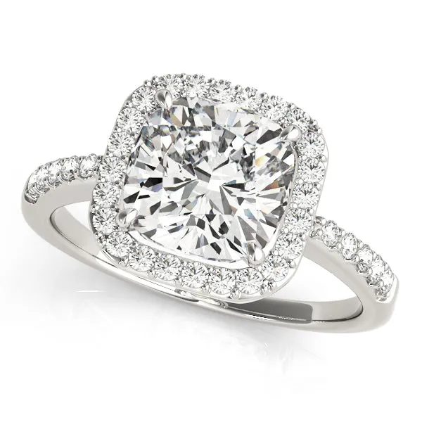 Engagement Rings Halo Square & Cushion - TN83503