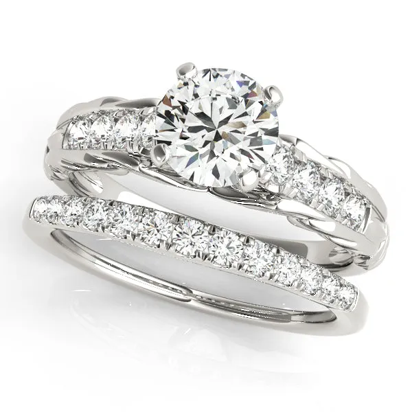 Engagement Rings Single Row Prong Set - TN50645-E