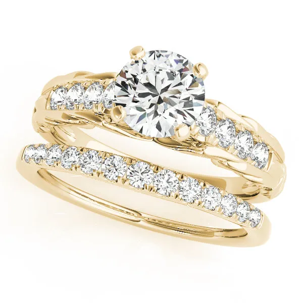 Engagement Rings Single Row Prong Set - TN50645-E