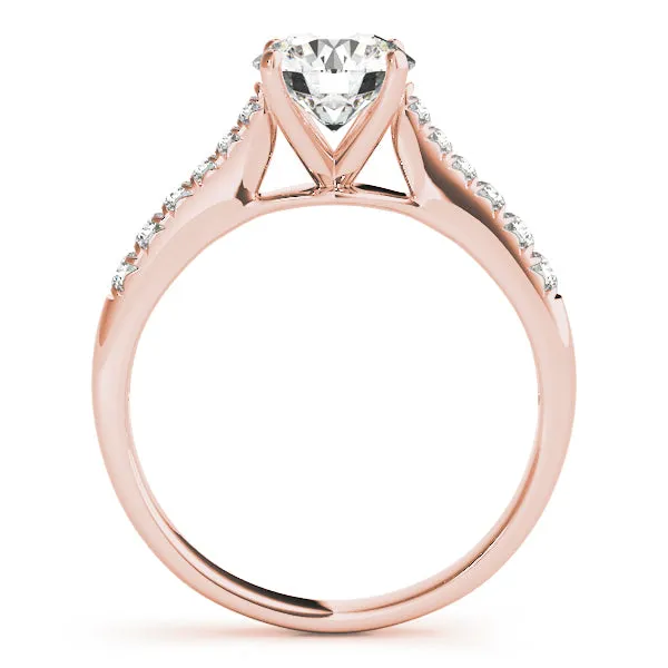 Engagement Rings Single Row Prong Set - TN50791-E