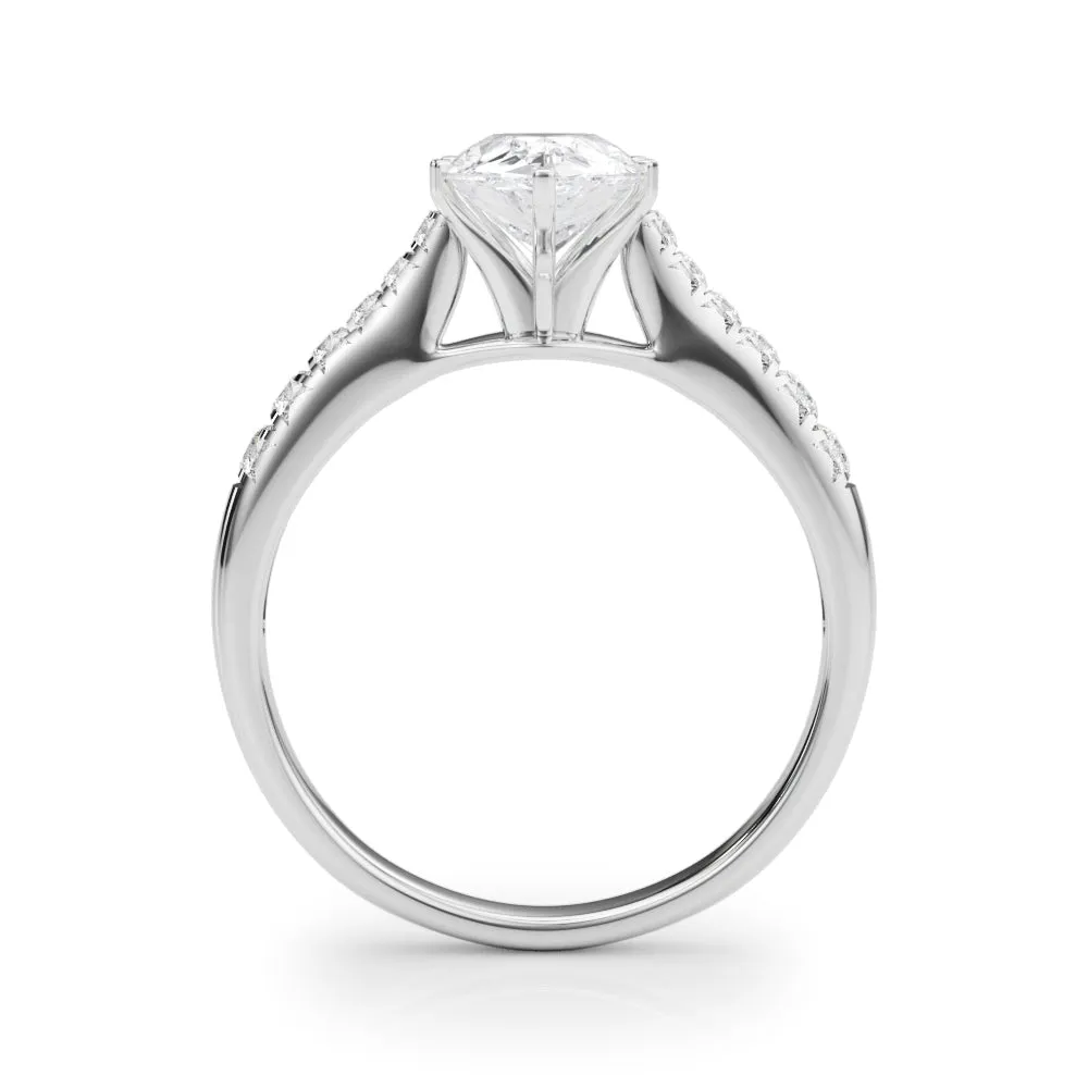 Engagement Rings Single Row Prong Set - TN50791-E