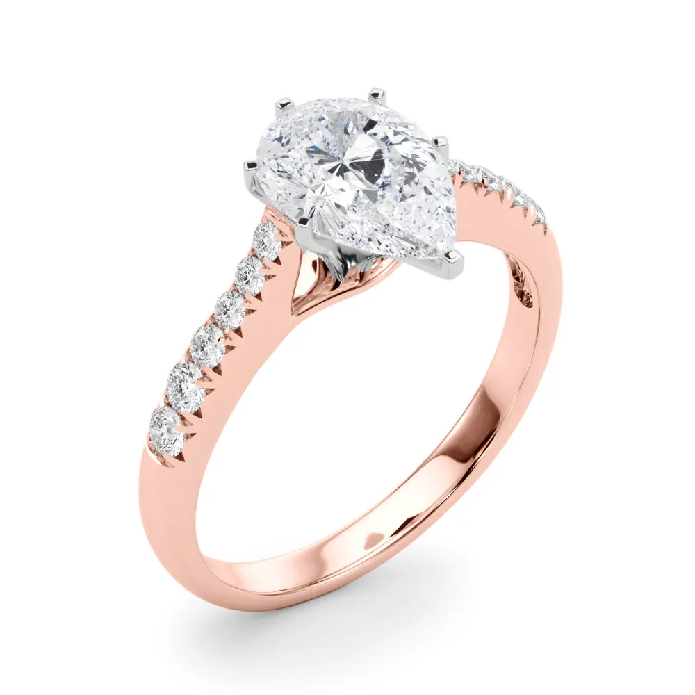 Engagement Rings Single Row Prong Set - TN50791-E
