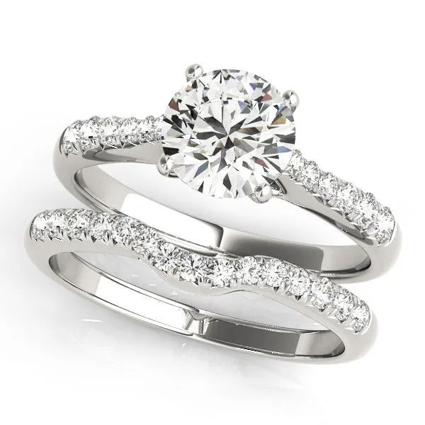 Engagement Rings Single Row Prong Set - TN50791-E
