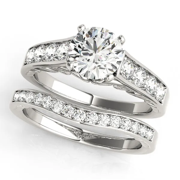 Engagement Rings Single Row Prong Set - TN50811-E