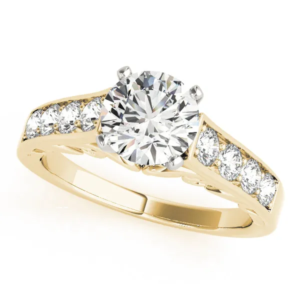 Engagement Rings Single Row Prong Set - TN50811-E