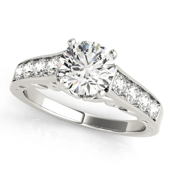Engagement Rings Single Row Prong Set - TN50811-E