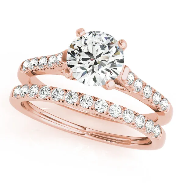 Engagement Rings Single Row Prong Set - TN83090