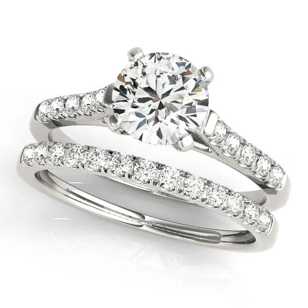 Engagement Rings Single Row Prong Set - TN83090