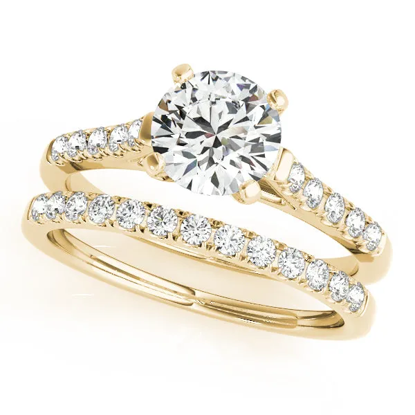 Engagement Rings Single Row Prong Set - TN83090