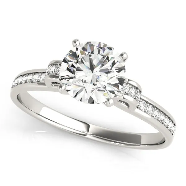 Engagement Rings Single Row Prong Set - TN84252