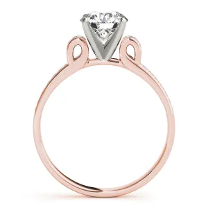 Engagement Rings Single Row Prong Set - TN84252