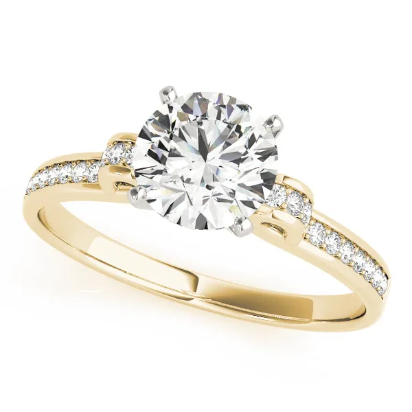 Engagement Rings Single Row Prong Set - TN84252