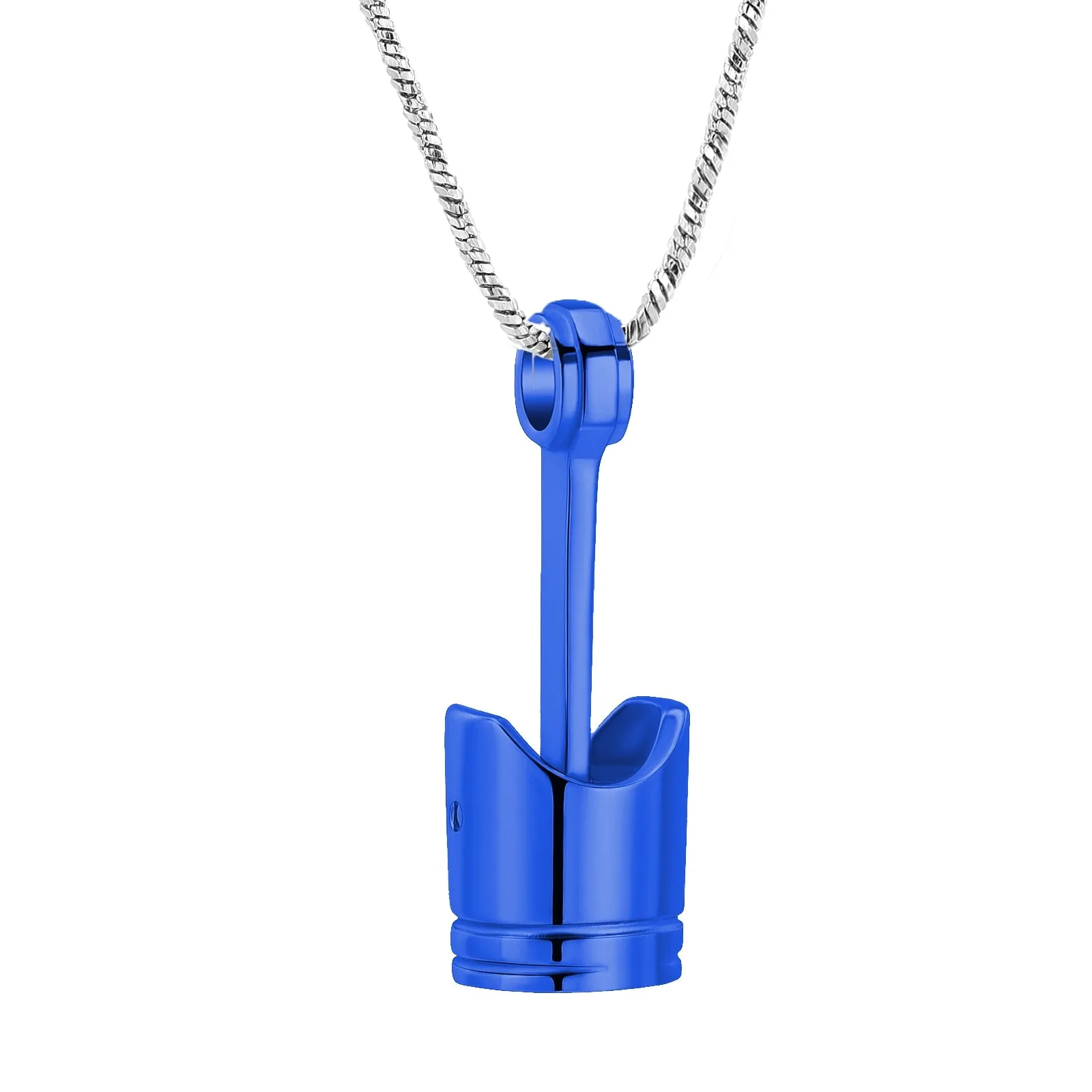 Engine Piston Urn Necklace