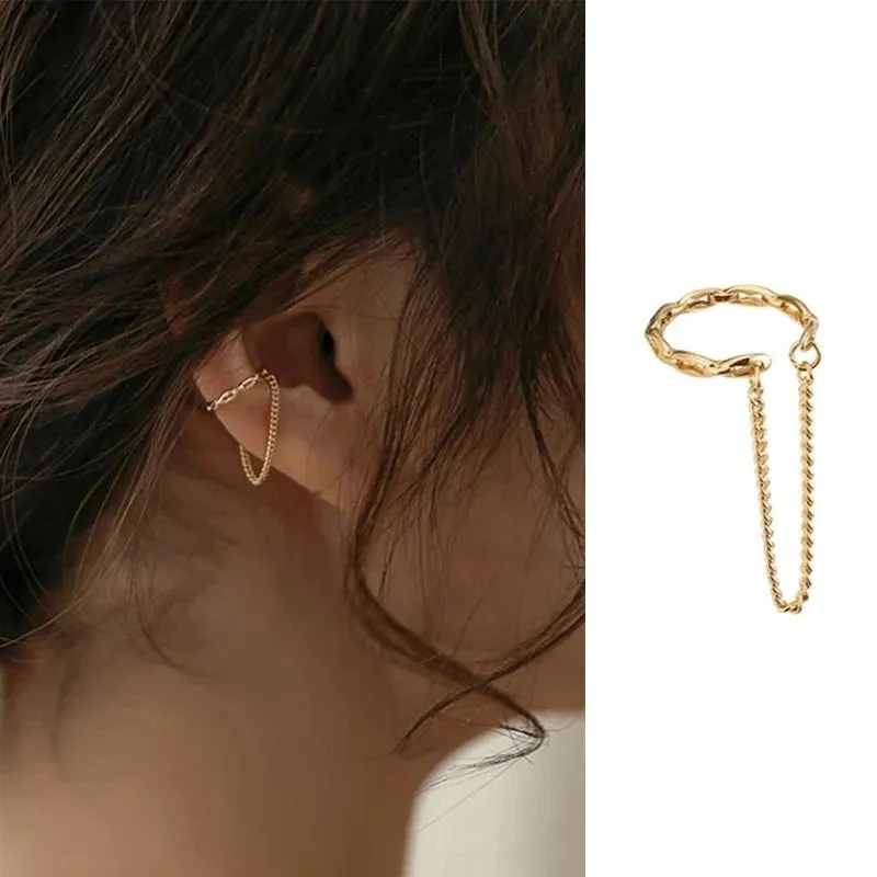 Fashion Minimalist No Piercing Ear Cuff Earrings