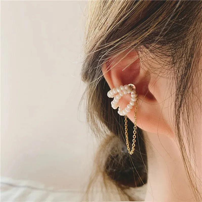 Fashion Minimalist No Piercing Ear Cuff Earrings