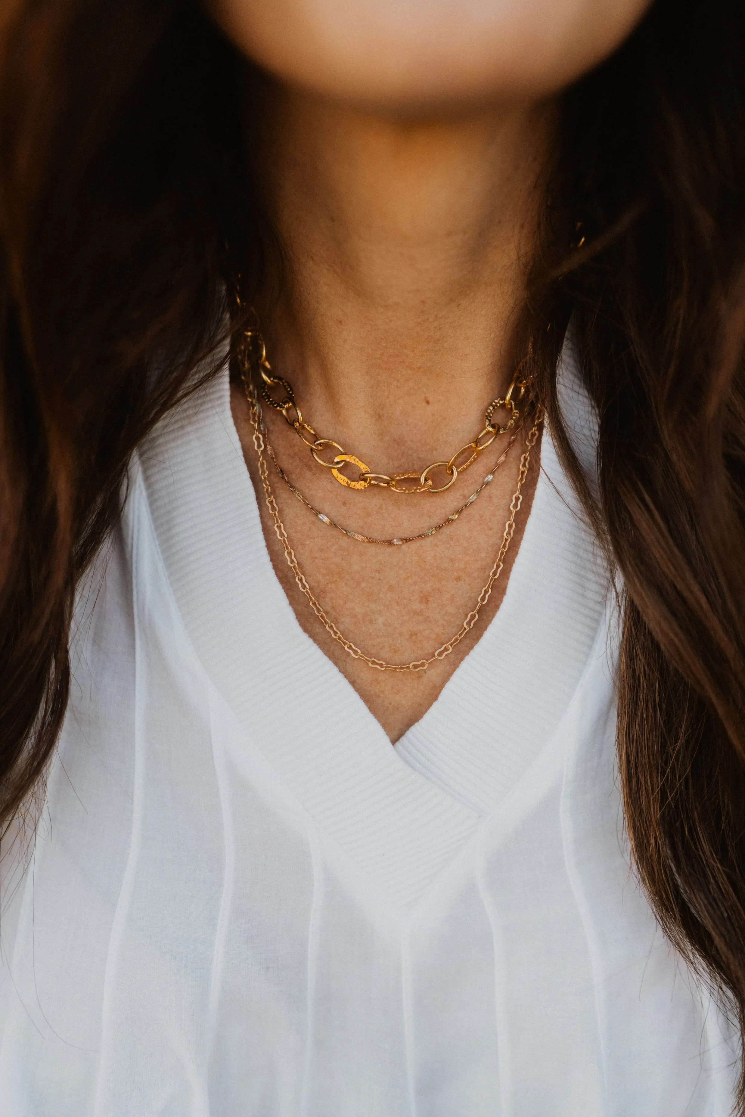 Feelin' Gold Necklace Set - FINAL SALE