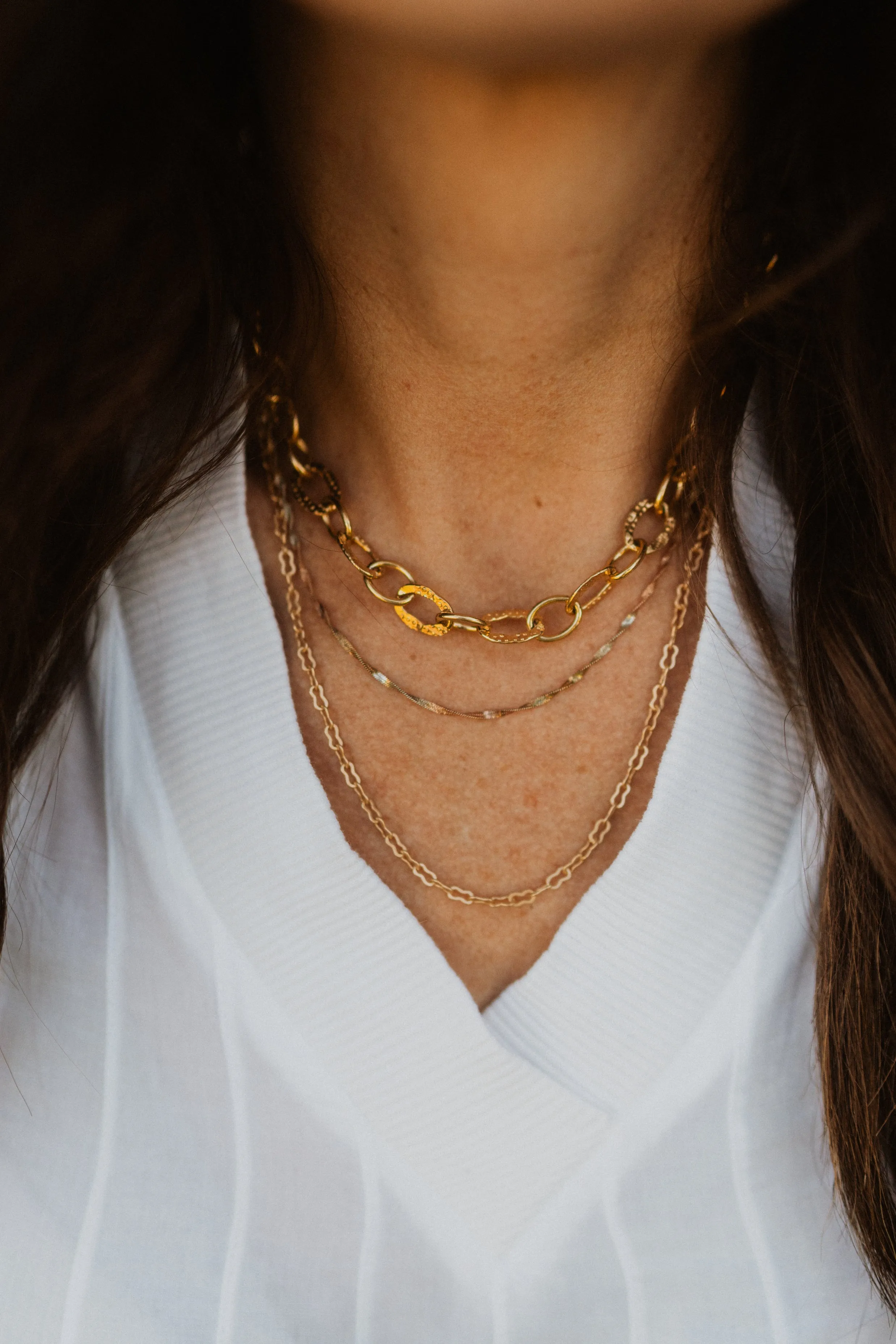 Feelin' Gold Necklace Set - FINAL SALE