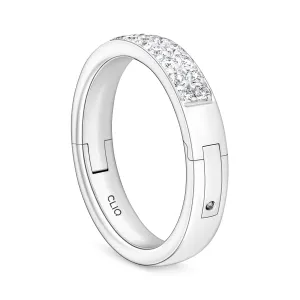 Fifth Ave. Double Row Diamond Toe Ring