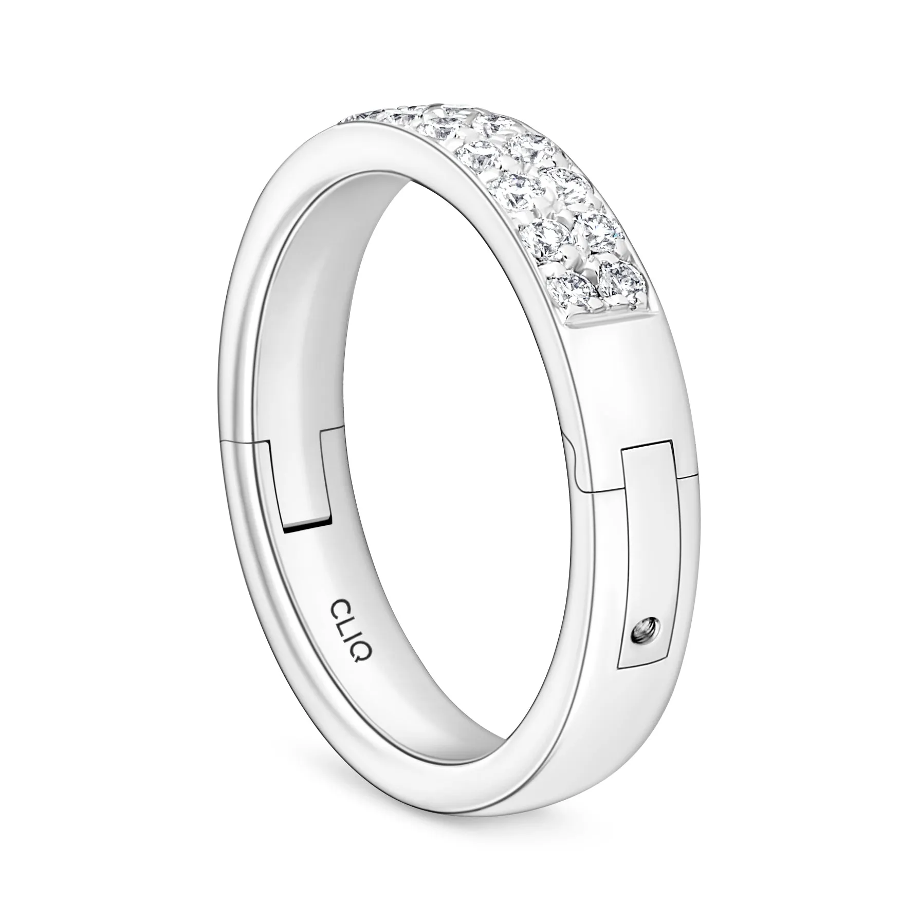 Fifth Ave. Double Row Diamond Toe Ring