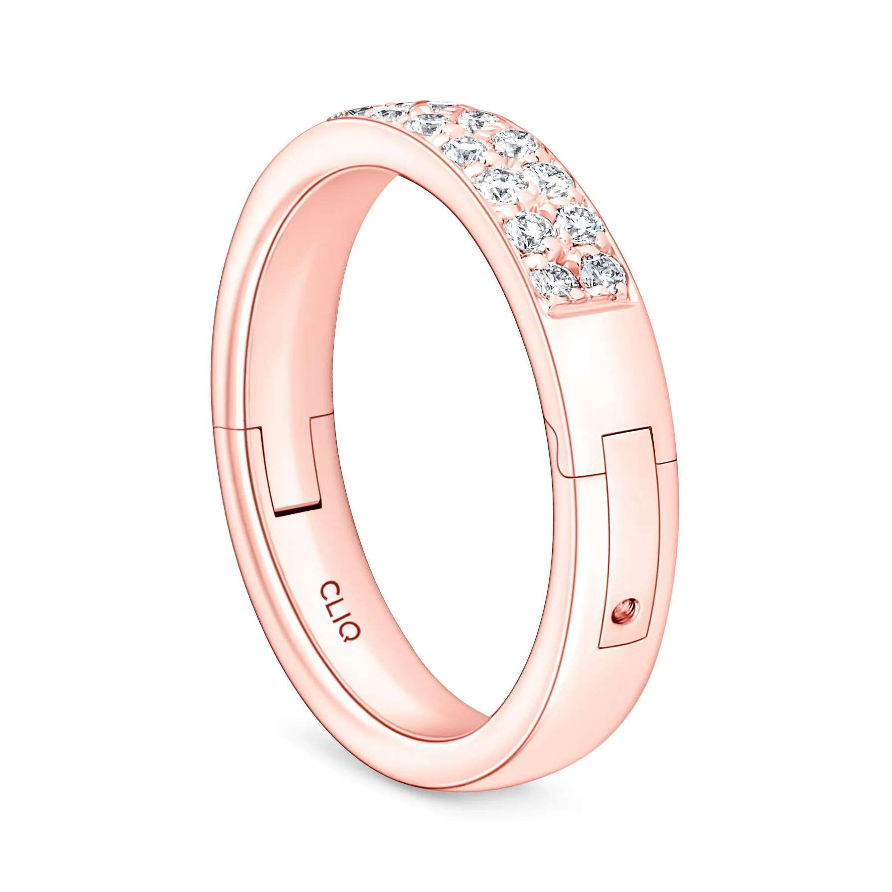 Fifth Ave. Double Row Diamond Toe Ring