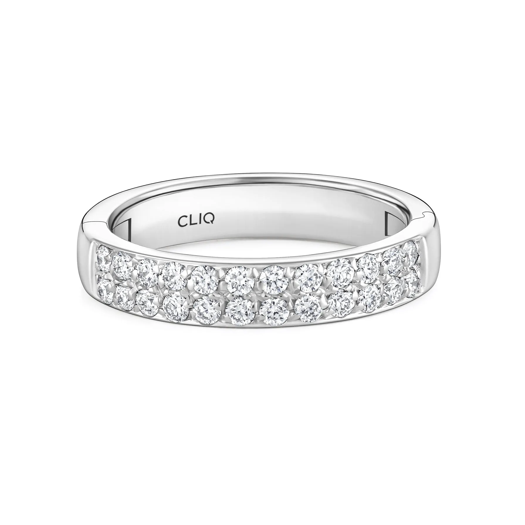 Fifth Ave. Double Row Diamond Toe Ring