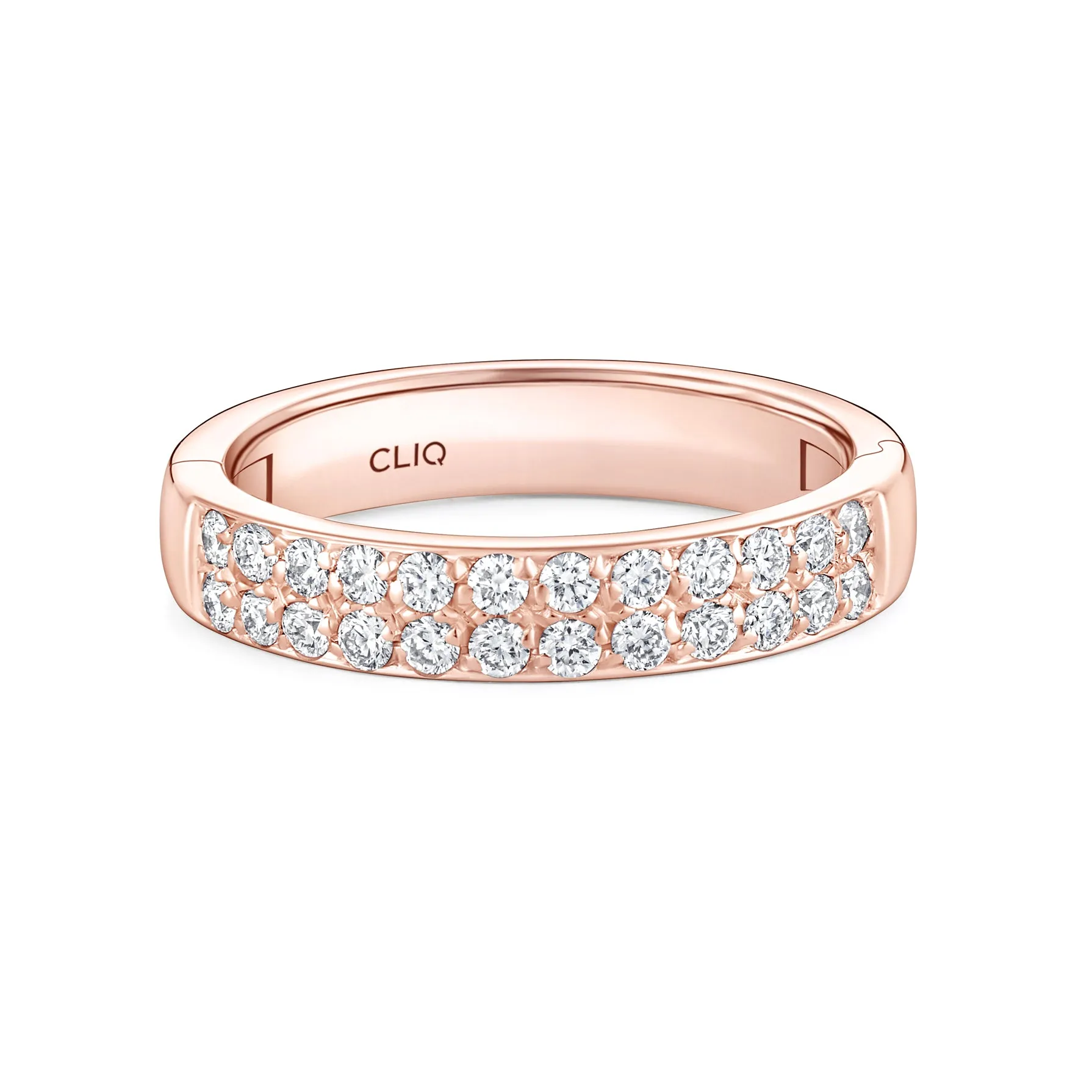 Fifth Ave. Double Row Diamond Toe Ring