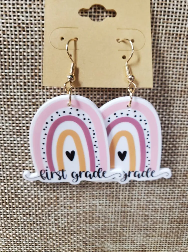 First Grade Earrings