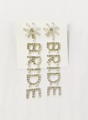 Flower BRIDE Earrings