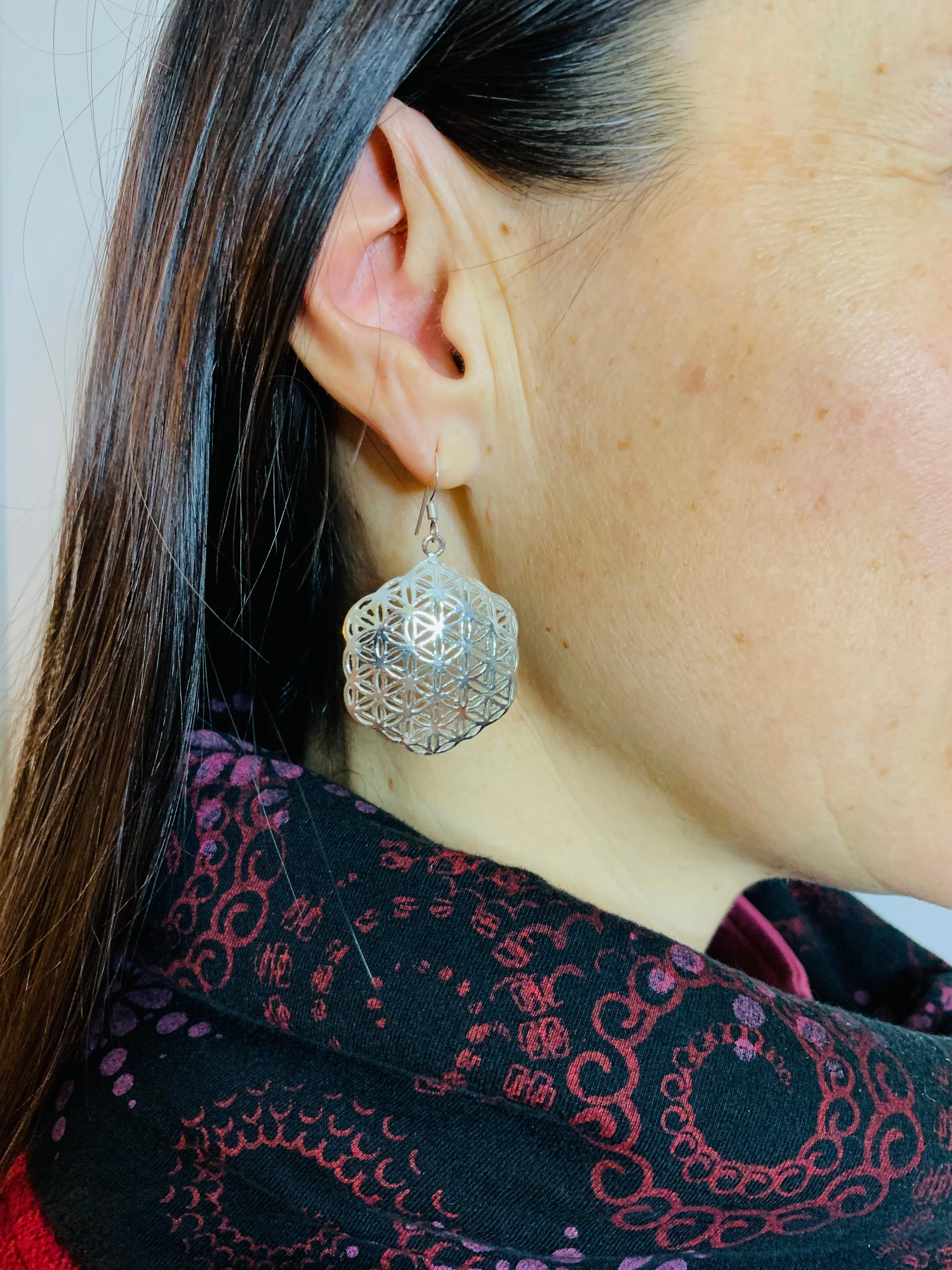 Flower of Life Earrings
