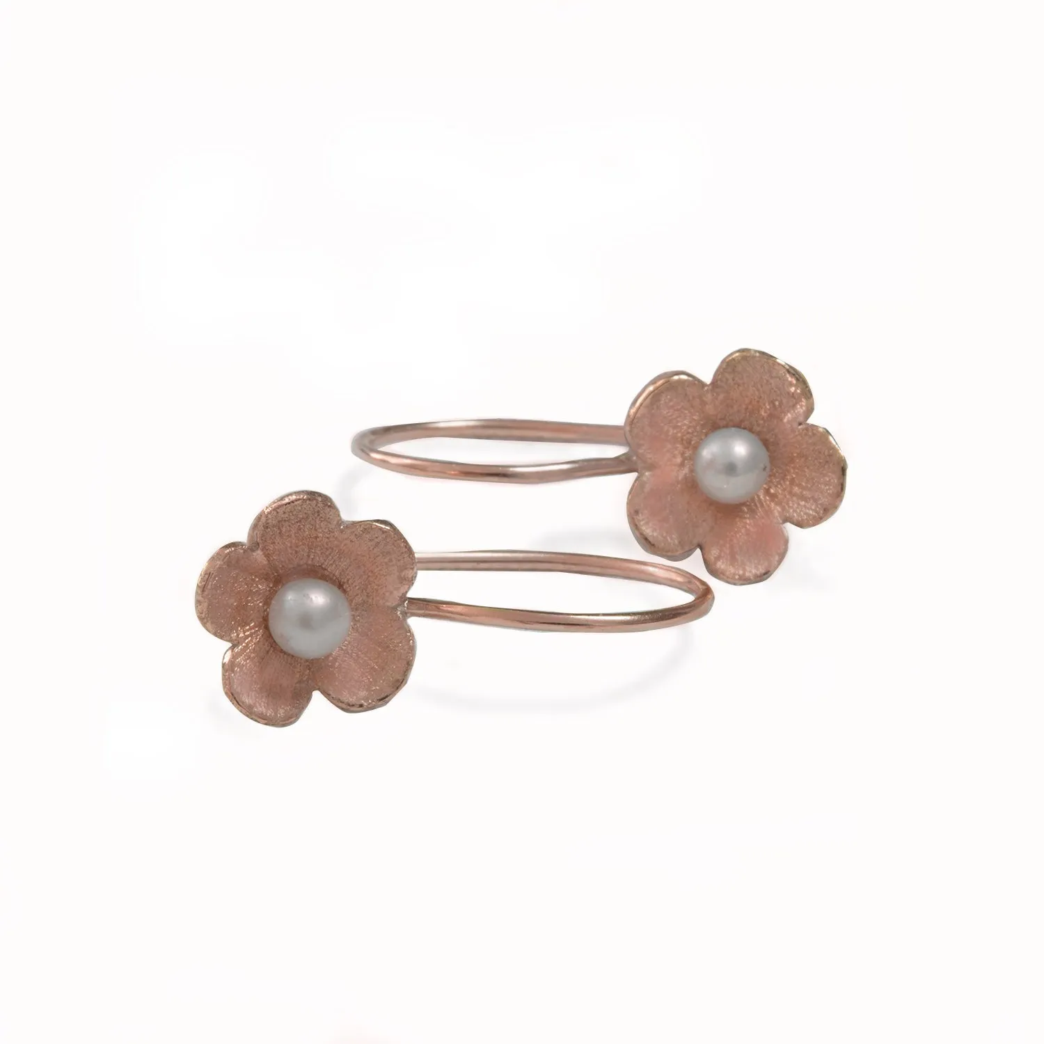 Flower Pearl earrings