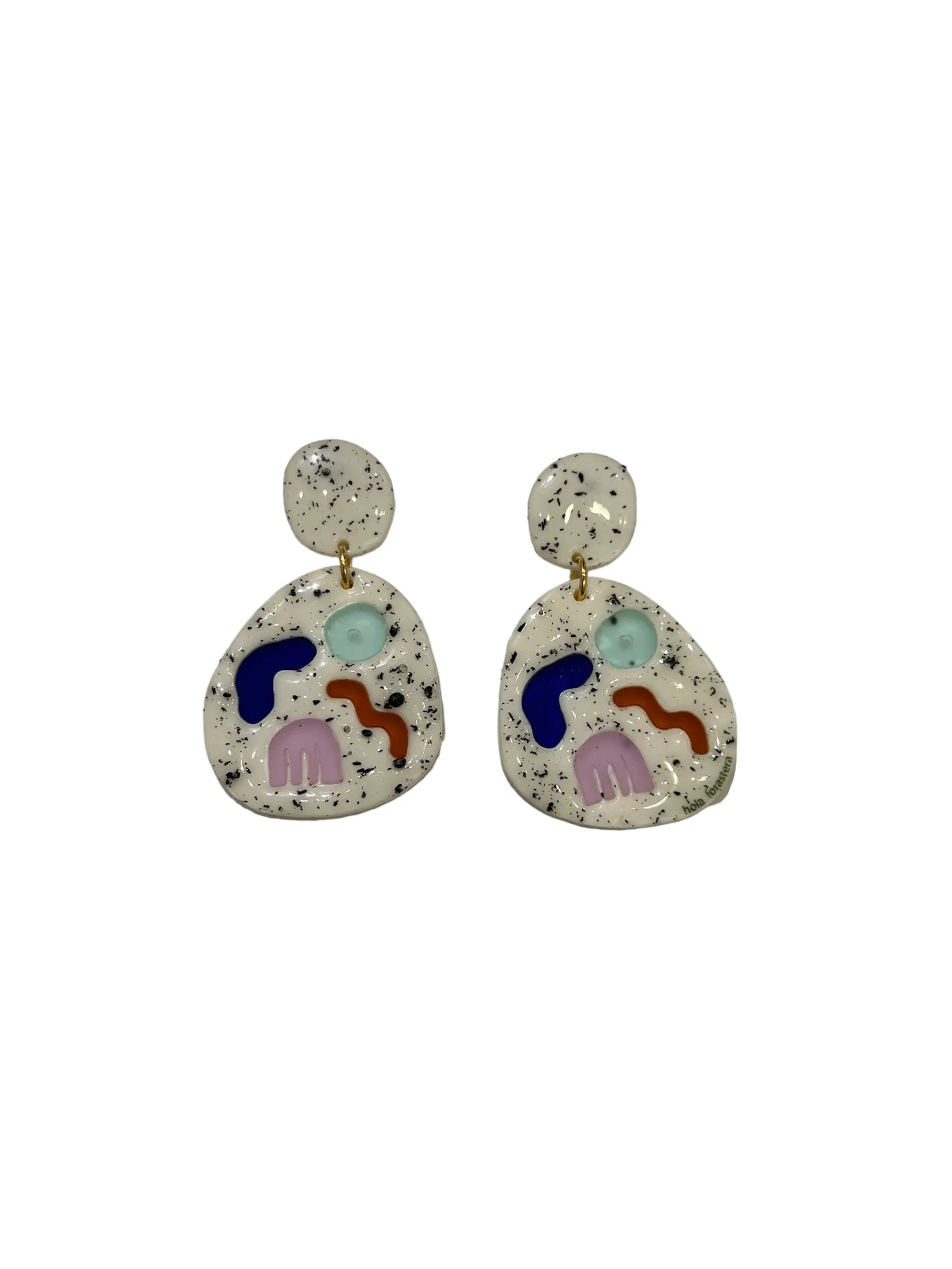 FORASTERA - Jelly Stone Terrazo Dangle