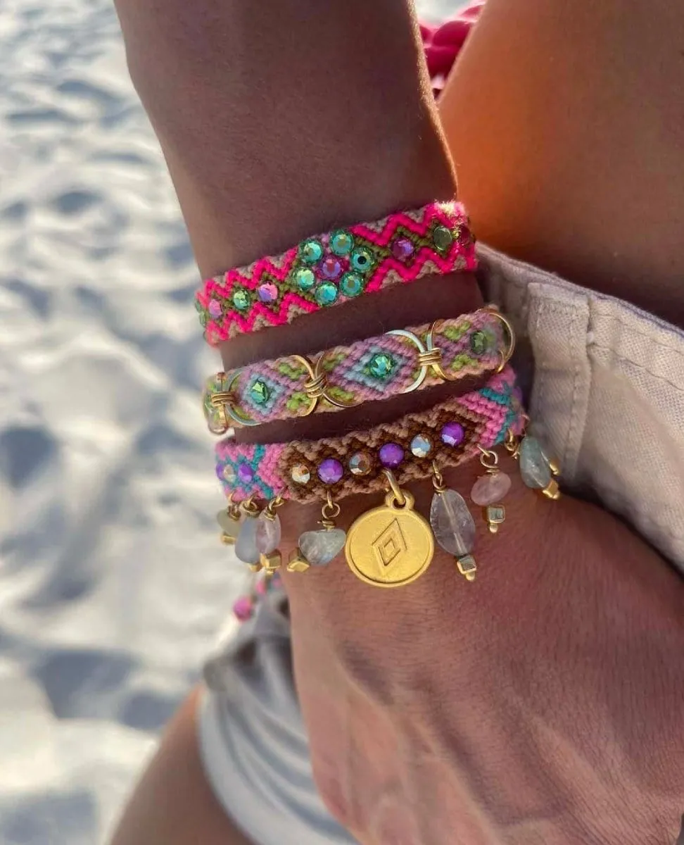 Free Spirit Bracelet with Rings Limon