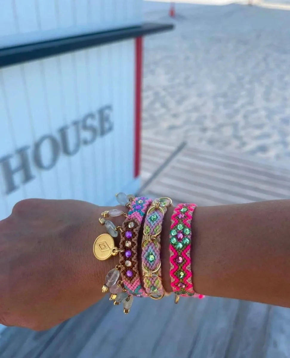 Free Spirit Bracelet with Rings Limon