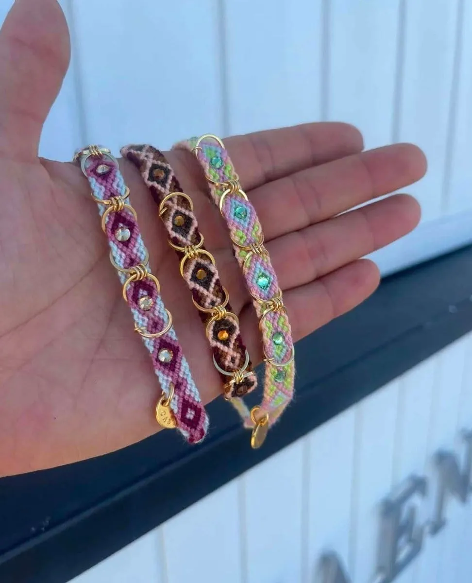 Free Spirit Bracelet with Rings Limon