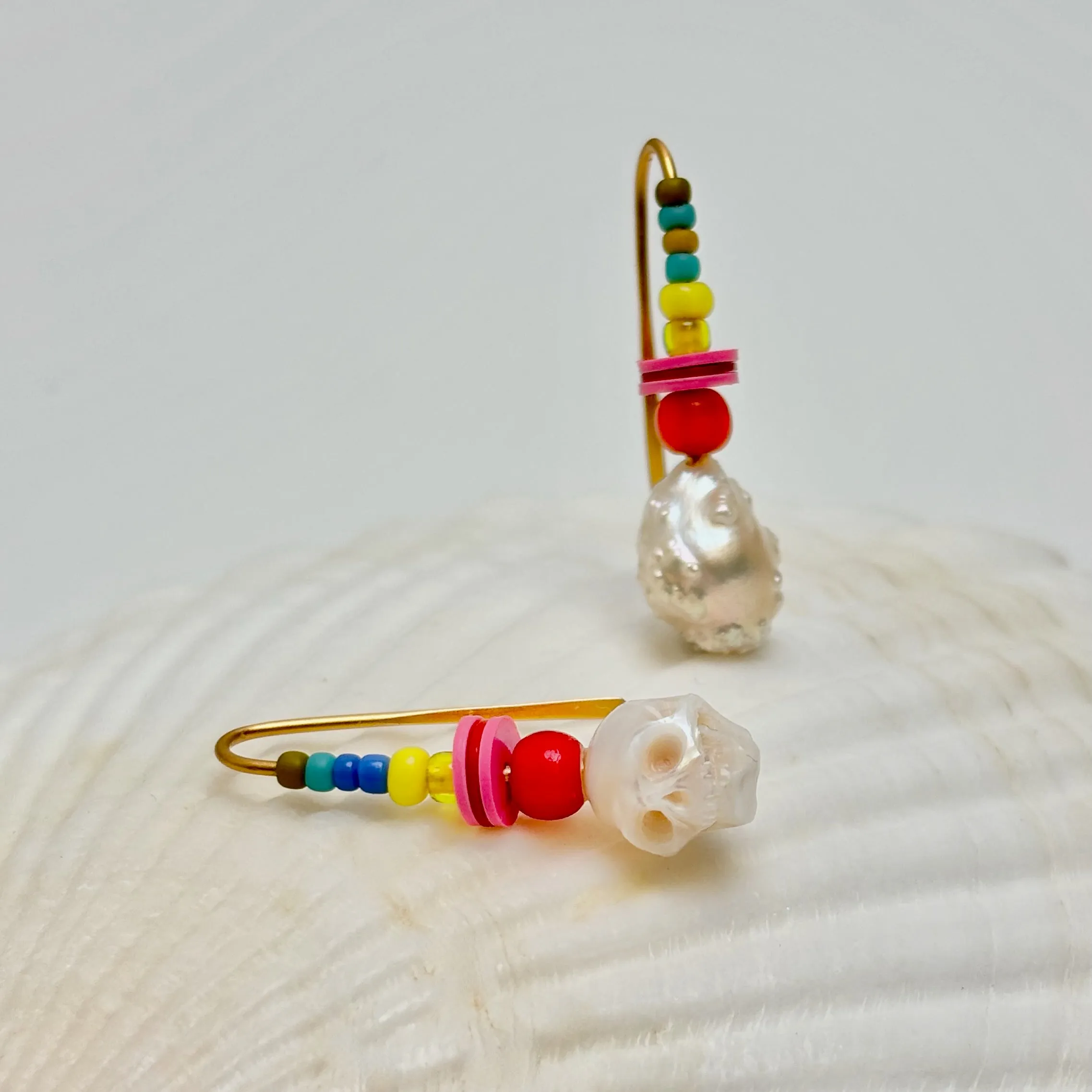 FROZEN IN TIME PEARL EARRINGS