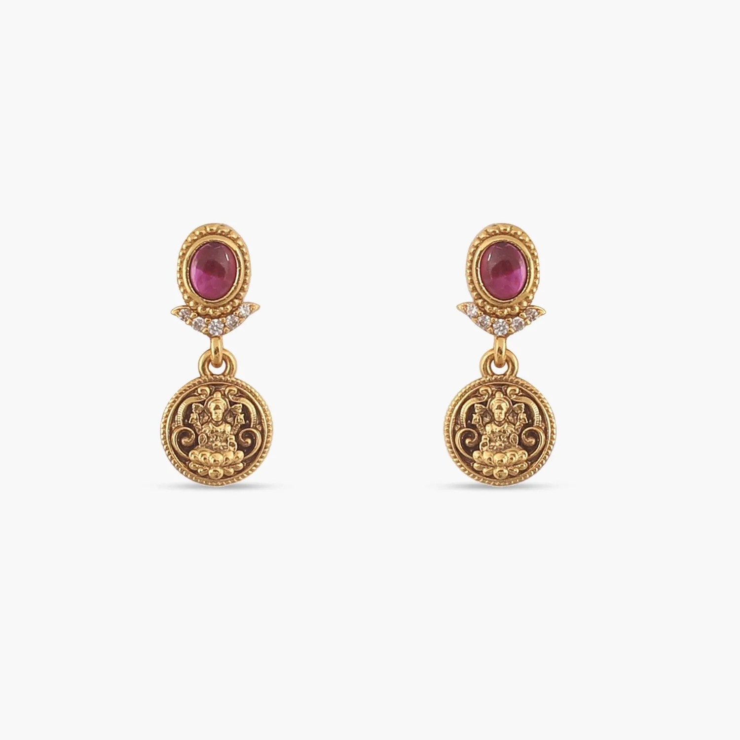 Gajini Antique Coin Necklace Set